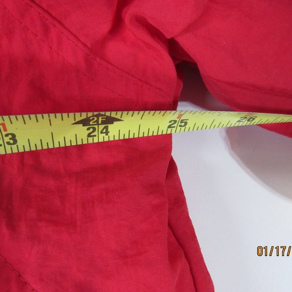 Vtg 90's Marlboro Country Store Men's Duck Down Puffer Jacket Red Full zip LG - Picture 11 of 12